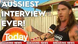 Aussiest. Interview. Ever. What a legend
