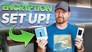 How to set up Rings end to end encryption