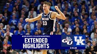 Gonzaga at No. 17 Kentucky College Basketball Highlights  CBS Sports