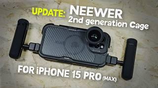 Hands-On NEEWER 2nd gen. Cage For iPhone 15 Pro Max