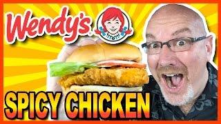 Wendys Spicy Chicken Sandwich Combo Review and Drive-thru Experience