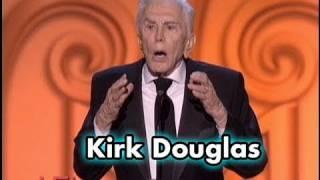 Kirk Douglas Salutes Michael Douglas at 2009 AFI Life Achievement Award