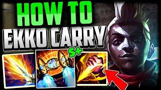 EKKO JUNGLE MONSTER How to Play Ekko - Ekko Jungle Guide Season 14 League of Legends