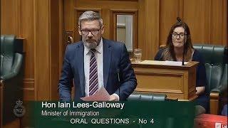 Question 4 - Hon Mark Mitchell to the Minister of Immigration