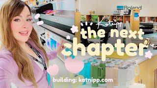My business is changing  The beginning of a pivotal moment & using our printer Small Business Vlog