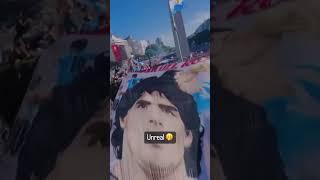Incredible Footage in Buenos Aires of 2022 Argentina 2022 World Cup