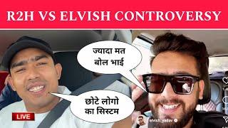 Elvish Yadavs Reply R2h Wasim Vs Elvish Yadav Controversy  Round 2 Hell & Wasim New Update