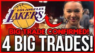 FINALLY CONFIRMED 4 BIG TRADES FOR THE LAKERS TODAY’S LAKERS NEWS