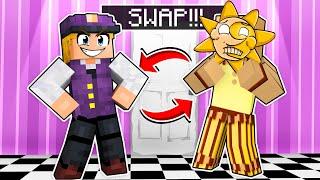Michael Afton and Sundrop SWAP Bodies  Minecraft FNAF Roleplay