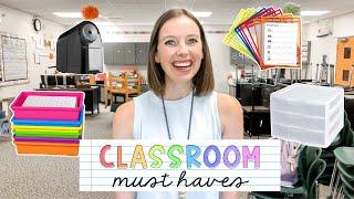 CLASSROOM MUST HAVES  things I love in my classroom