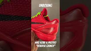Unboxing  Nike Kobe 6 Protro Reverse Grinch