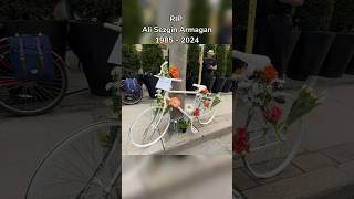 Toronto Ghost Ride Memorial Another Cyclist Killed By a Motorist 1985-2024 #streetsoftoronto