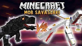 MOBZİLLA vs THE KİNG  Minecraft MOB SAVAŞLARI - Bölüm 2