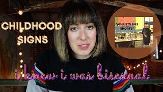 Childhood signs I knew I was bisexual signs I promptly ignored