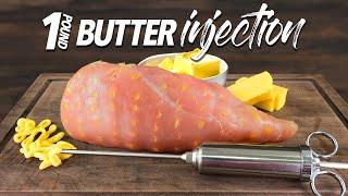 I injected my CHICKEN BREAST with 1lbs of BUTTER