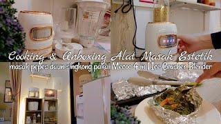 Review Mecoo 4 in 1 Blender Estetik  Vlog Bersih Bersih Dapur  Rutinitas Harian Ibu Rumah Tangga