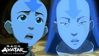 Aang Gets Advice From Past Avatars ⬇️ Full Scene  Avatar The Last Airbender