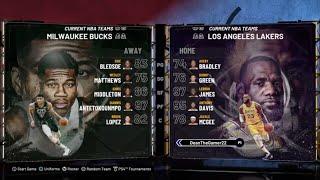 NBA 2K21 All NBA Teams & WNBA Teams