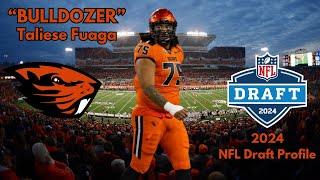 Taliese Fuaga is a BULLDOZER  2024 NFL Draft Prospect Profile