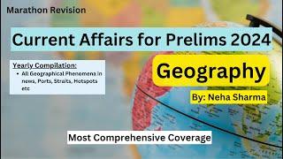 Current Affairs for Prelims 2024  Geography  Places in News