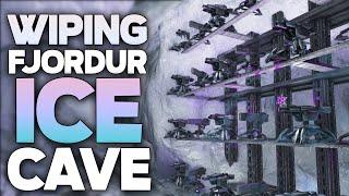 ONLINE RAIDING FJORDUR ICE CAVE FOR INSANE PROFIT  ARK Survival Evolved