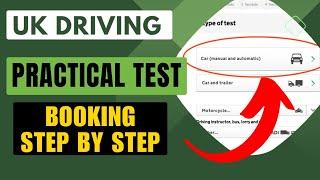 UK Driving Practical Test Booking Step By Step  UK Driving Practical Test  Driving Practical Test