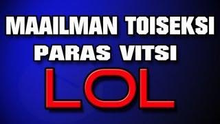 Maailman toiseksi paras vitsi