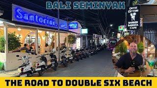 Bali Seminyak Night Street Walking Tour Jalan Arjuna Bali Holiday