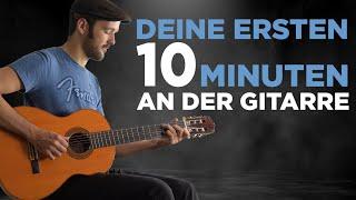 Für Anfänger - erste Schritte an der Gitarre schnell erklärt