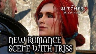 The Witcher 3 Wild Hunt - New romance scene with Triss in Sunstone Patch 1.10