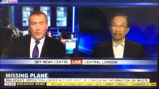 Sky News  Anwar Ibrahim On MH370