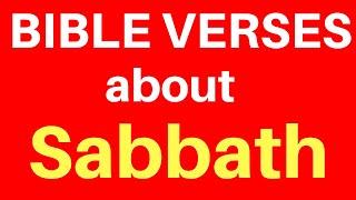 10 Bible Verses About Sabbath  Get Encouraged