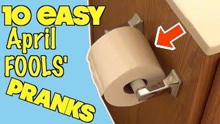 10 Easy April Fools Day Pranks Anyone Can Do - HOW TO PRANK Evil Booby Traps  Nextraker