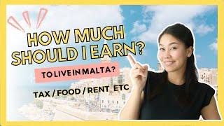 How much should I earn to live comfortably in Malta? Tax Insurance and more discussed