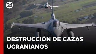 ️ GUERRA  DESTRUCCIÓN de CAZAS ucranianos Informes de COMBATE Nuevo ENVÍO de F-16