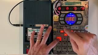 Chopping on the SP-404sx - Drum Sampling Tutorial with Mid-Air pt.1 How to resample and process