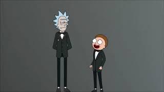 Rick and Morty presenting at the Emmys