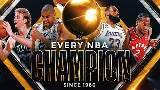 EVERY NBA Championship Celebration 1980-2022 