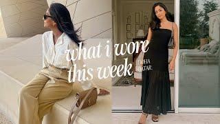 CASUAL SUMMER OUTFITS  WHAT I WORE THIS WEEK IN DOHA