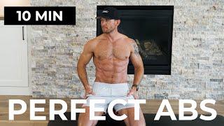 10 Minute PERFECT ABS Workout  FULL BODY Series 10