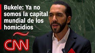 Discurso completo de Nayib Bukele en la ONU El Salvador es el país más seguro de América Latina