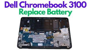 Dell Chromebook 3100 - How To Replace Battery