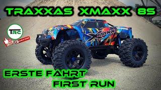 Die erste Fahrt mit dem Traxxas XMaxx 8S - First Run with the Traxxas X-Maxx 8S - 2023