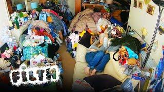 Hoarder Living in Her Own Mess  Hoarders  Filth