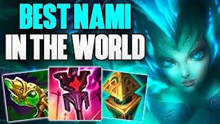 RANK 1 NAMI SHOWS HOW TO CARRY AS SUPPORT  CHALLENGER NAMI SUPPORT GAMEPLAY  Patch 11.19 S11