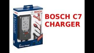 Bosch c7 charger battery 7a  12V  24V