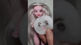 Making a cutest doll ever  #monsterhigh #dolls #barbie #bjddolls #ooak #bjd #mattel