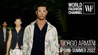 Giorgio Armani spring summer 2022  Milan mens fashion week