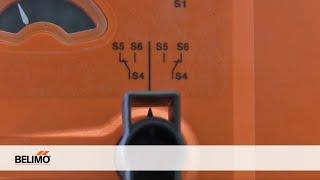 How To Belimo Auxiliary Switch Settings for PR Actuator