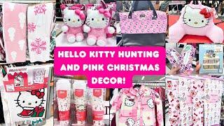 Hello Kitty + Pink Christmas Decor Hunting #hellokitty #pink #christmas